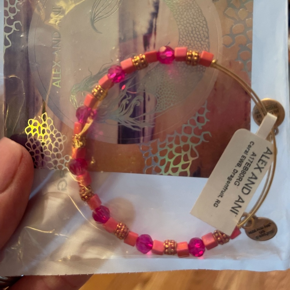 Alex and Ani Dragonfruit bracelet